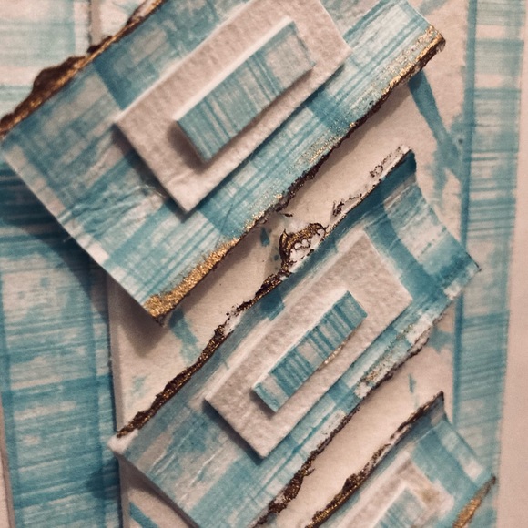 Framed cast paper wall art (matching set) - Picture 3 of 8